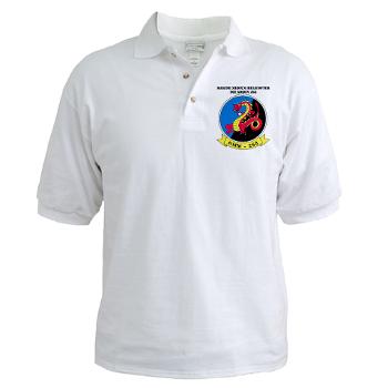 MMHS268 - A01 - 04 - Marine Medium Helicopter Squadron 268 with Text - Golf Shirt